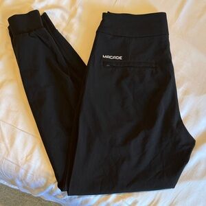 Marcade Black Track Pants for Women